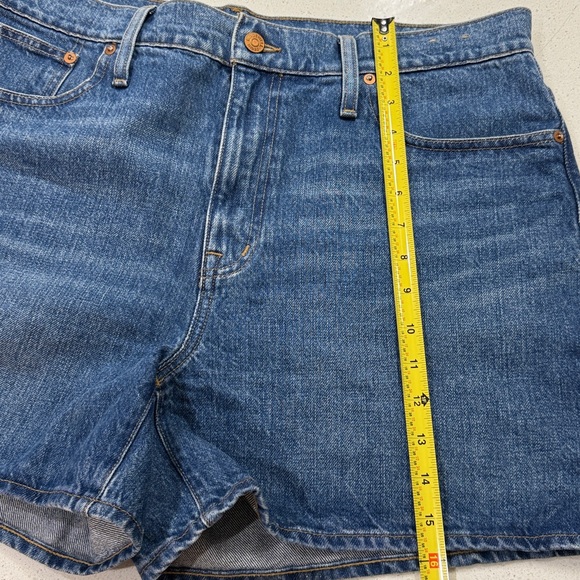 Madewell Relaxed Mid-Length Denim Shorts
 Size 31 - Picture 10 of 12